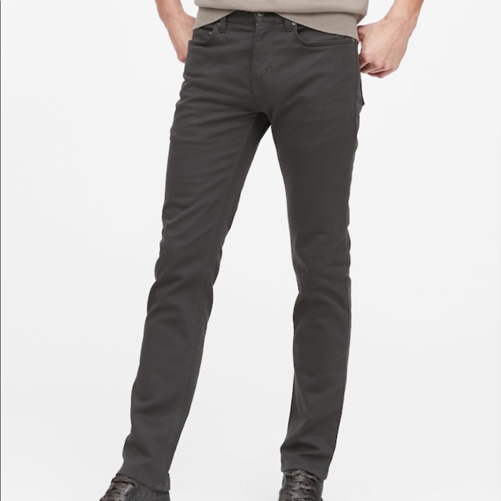 Men’s- Banana Republic Slim Traveler Pants